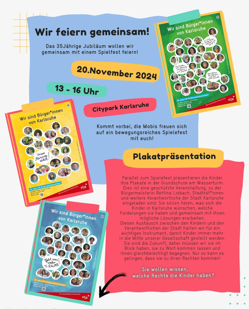 Plakat Weltkindertag